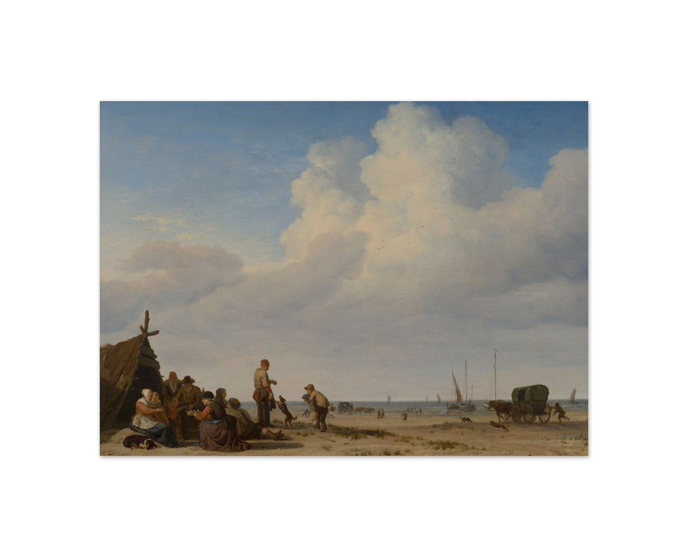 Adriaen van de Velde - Beach View - Compact / Full Bleed / No Frame