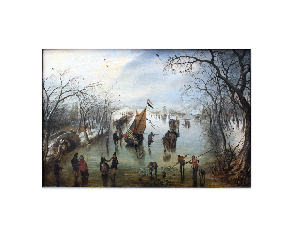 Adriaen van de Venne - The Winter - Compact / Full Bleed / No Frame