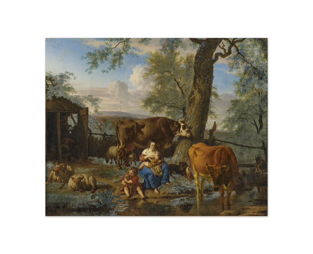 Adriaen van de Velde - Maternal Occupation - Compact / Full Bleed / No Frame