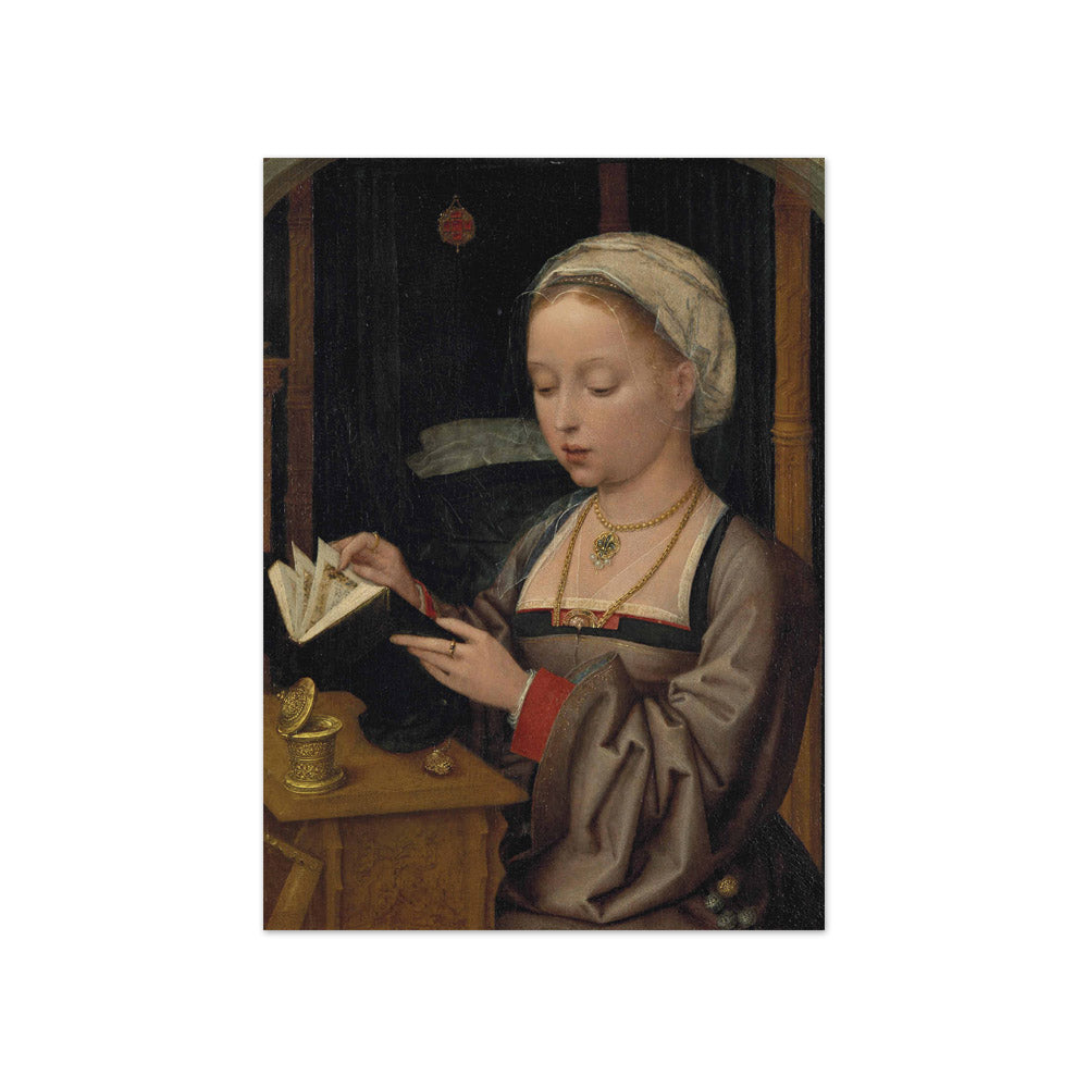Georges Isenbrant - Saint Mary Magdalene Reading - Compact / Full Bleed / No Frame