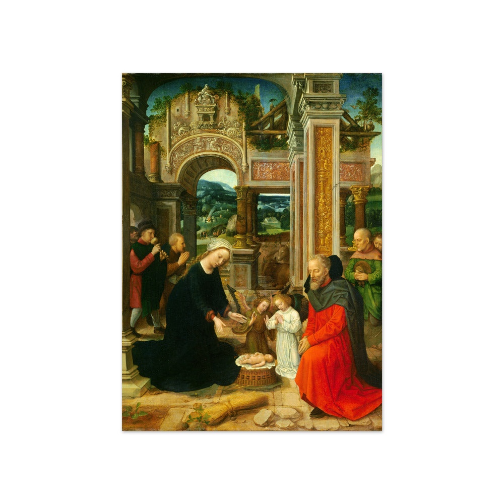 Adriaen Isenbrant - The Adoration of the Shepherds - Compact / Full Bleed / No Frame