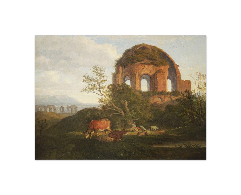 Ludwig Richter - The Minerva Temple - Compact / Full Bleed / No Frame