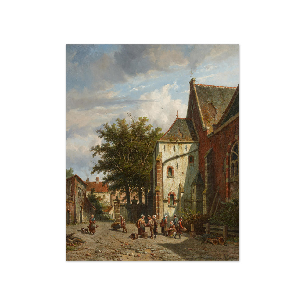 Adrianus Eversen - Westkerk in Enkhuizen - Compact / Full Bleed / No Frame