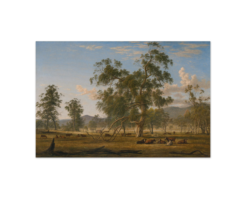 John Glover - Patterdale Landscape with Cattle - Compact / Full Bleed / No Frame