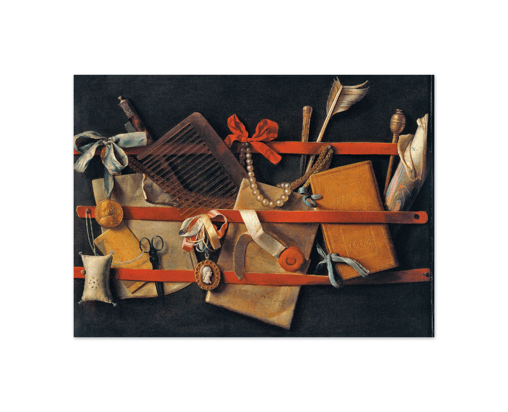 Samuel van Hoogstraten - Trompe-l'œil Still Life - Compact / Full Bleed / No Frame