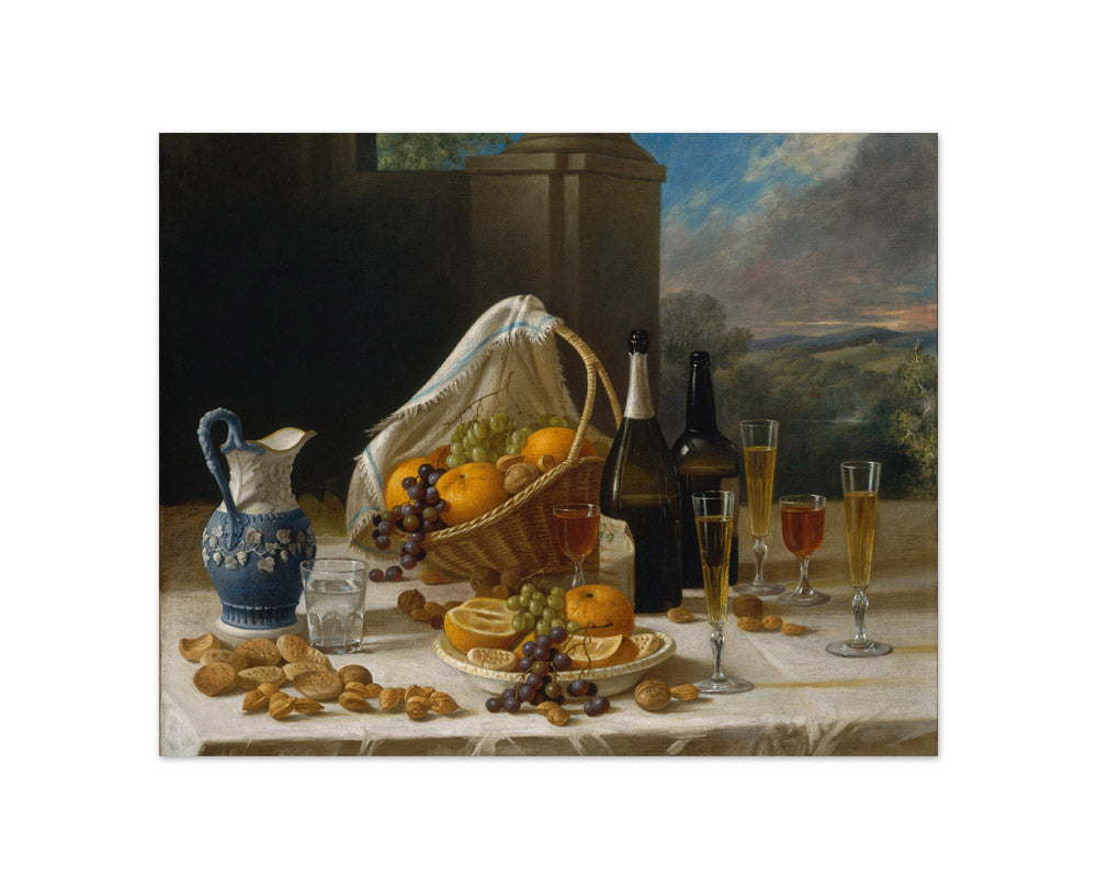 John F. Francis - Luncheon Still Life - Compact / Full Bleed / No Frame