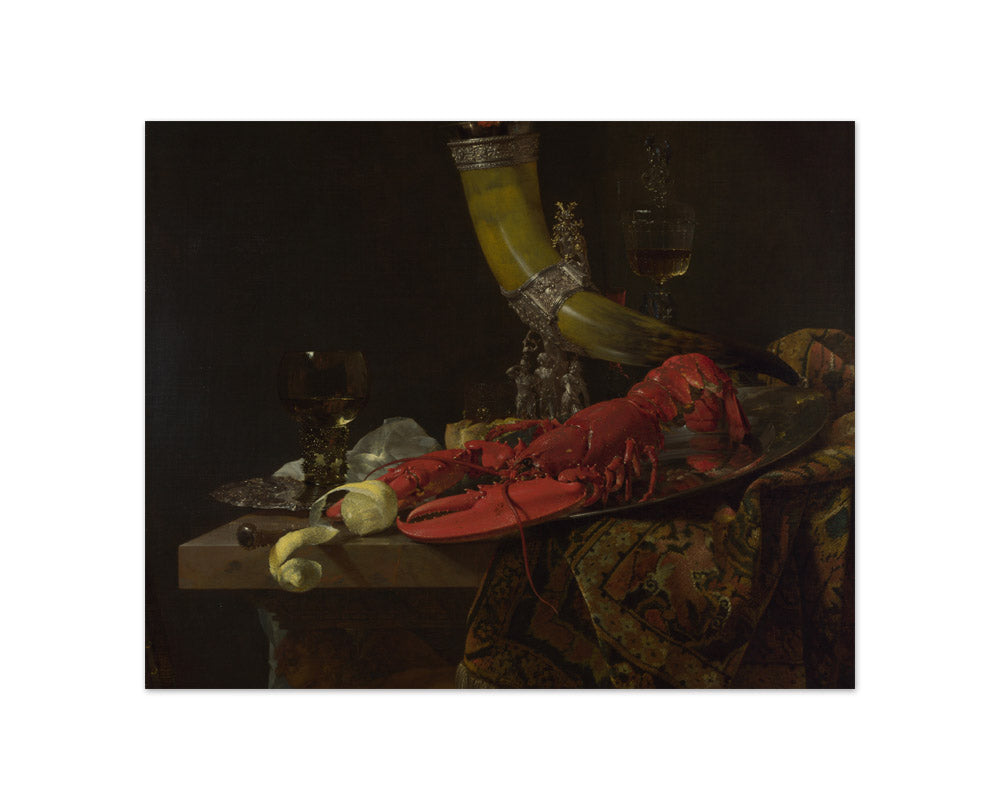 Willem Kalf - Still Life with Drinking Horn - Compact / Full Bleed / No Frame