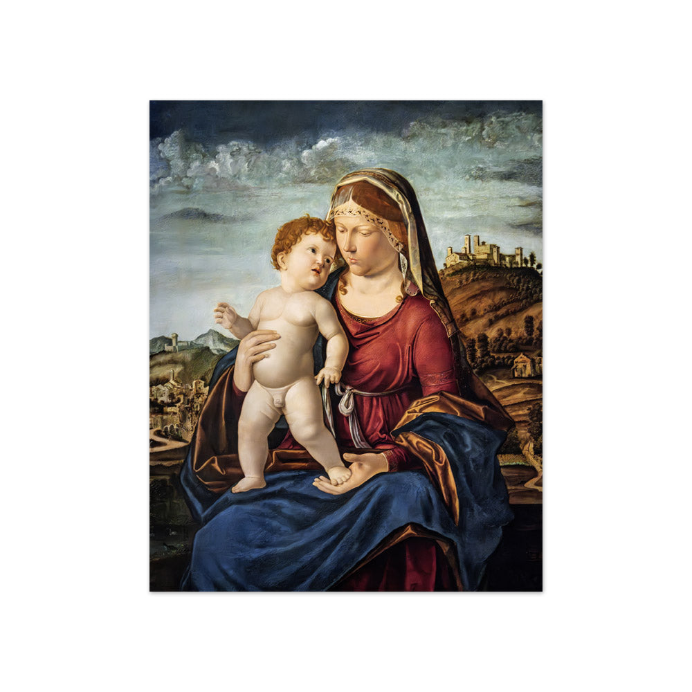 Cima da Conegliano - Madonna with Child against a Landscape Background - Compact / Full Bleed / No Frame