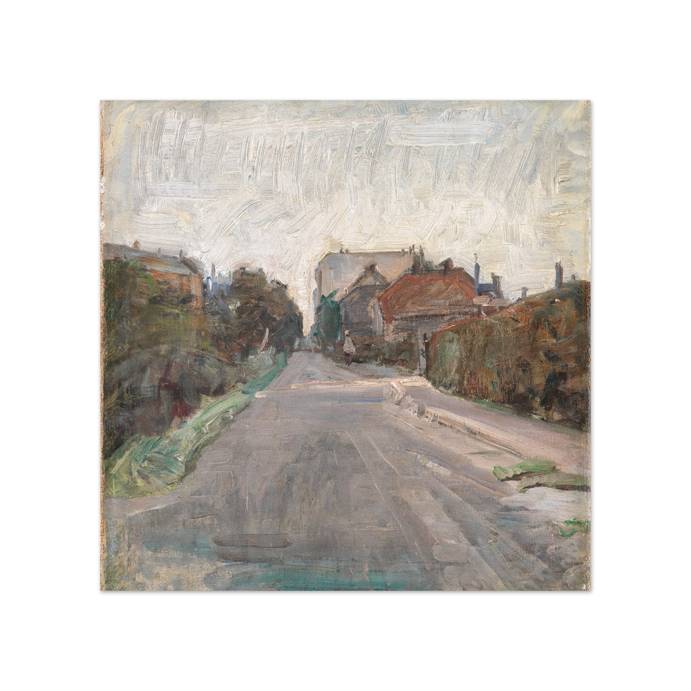 Albert Gottschalk - Street. The Outskirts of Copenhagen - Compact / Full Bleed / No Frame
