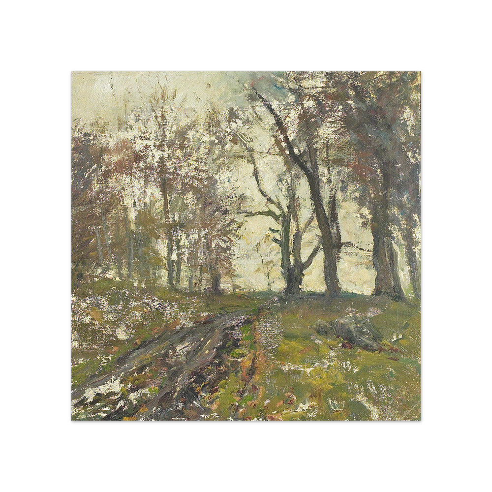 Albert Gottschalk - Impressionistic Autumn Landscape - Compact / Full Bleed / No Frame