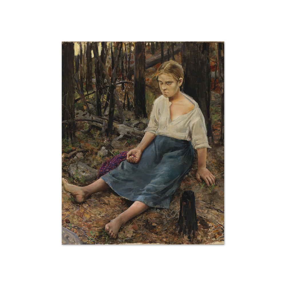 Akseli Gallen-Kallela - Lost - Compact / Full Bleed / No Frame
