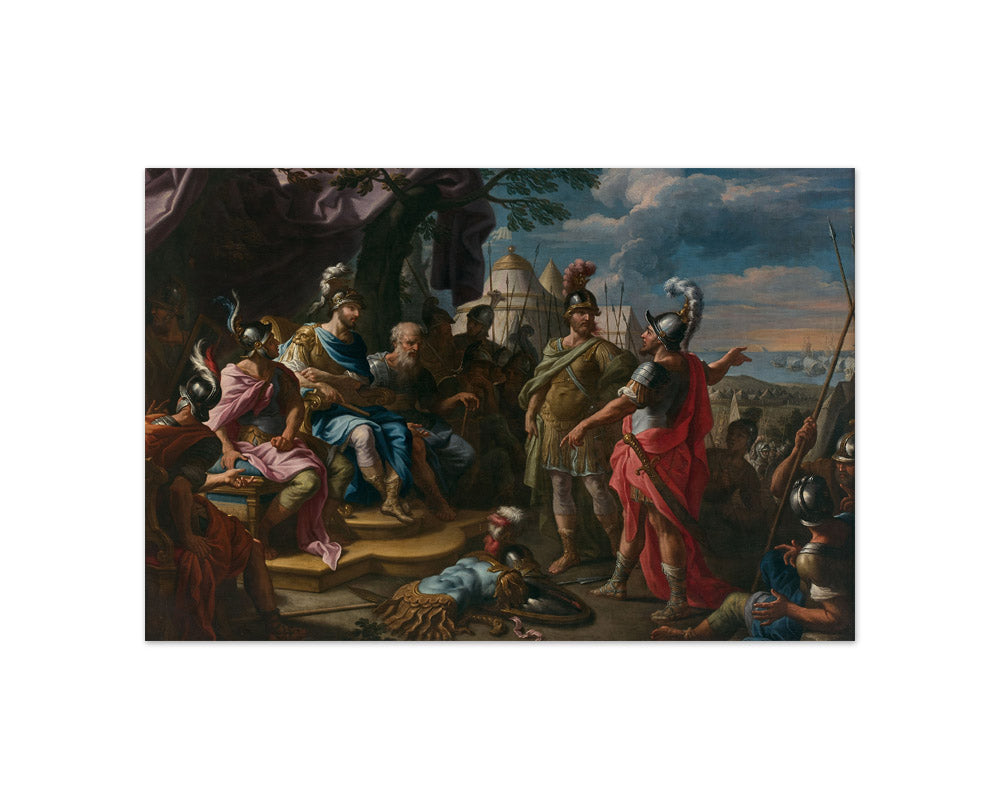 Agostino Masucci - The Argument between Ajax and Odysseus over Achilles' Armour - Compact / Full Bleed / No Frame