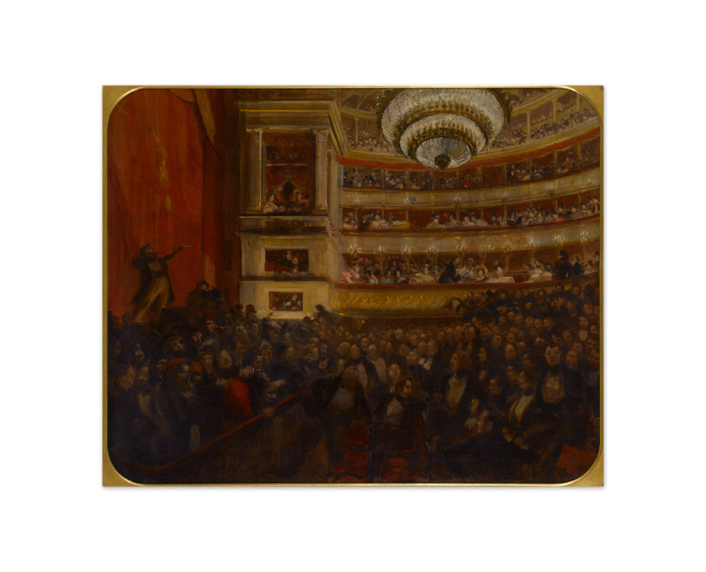 Albert Besnard - The First of Hernani. Before the Battle - Compact / Full Bleed / No Frame