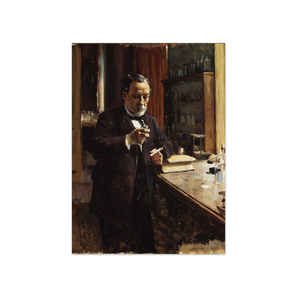 Albert Edelfelt - Portrait of Louis Pasteur - Compact / Full Bleed / No Frame