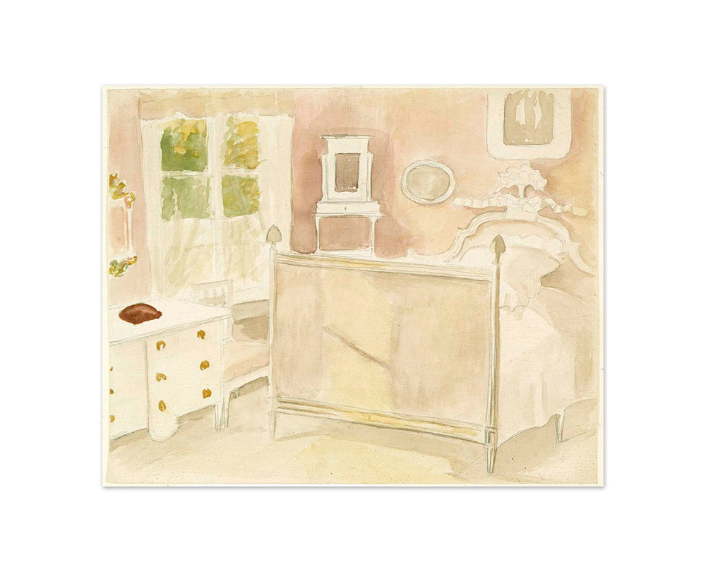 Albert Edelfelt - Interior of the Artist's Home - Compact / Full Bleed / No Frame