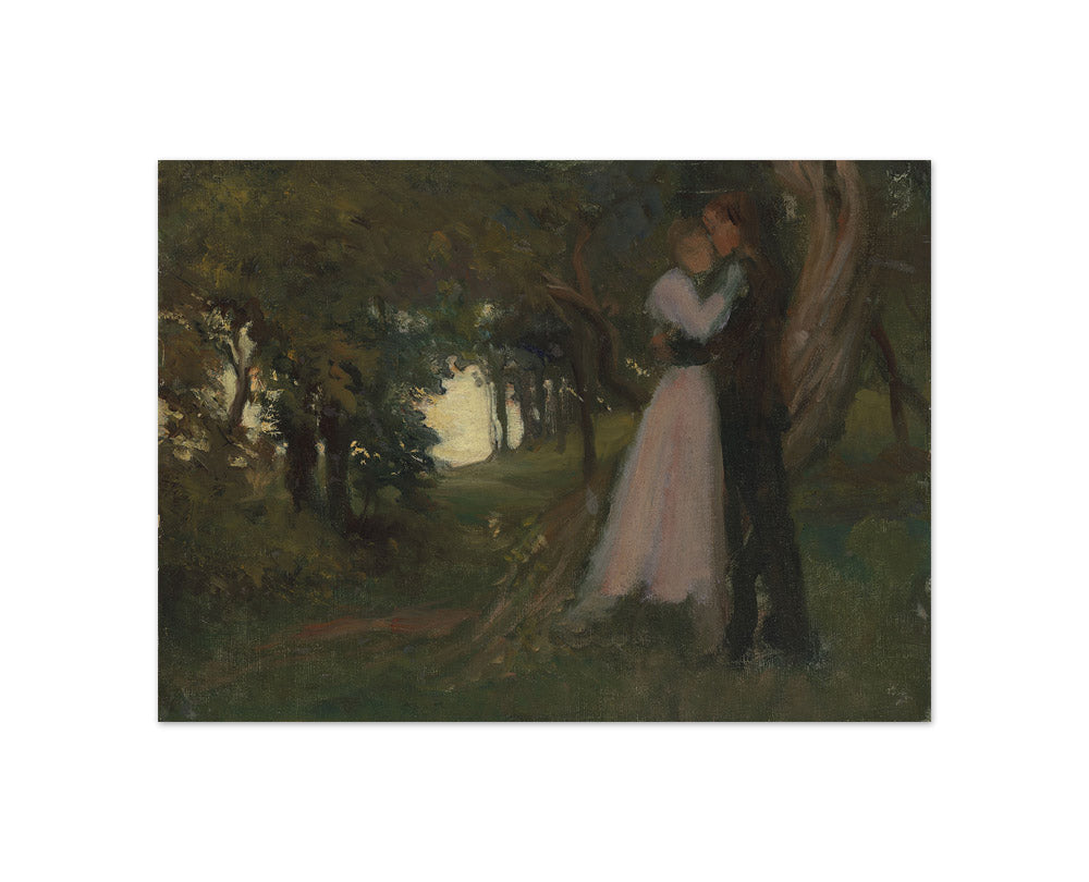 Albert Edelfelt - Study for Sorrow - Compact / Full Bleed / No Frame
