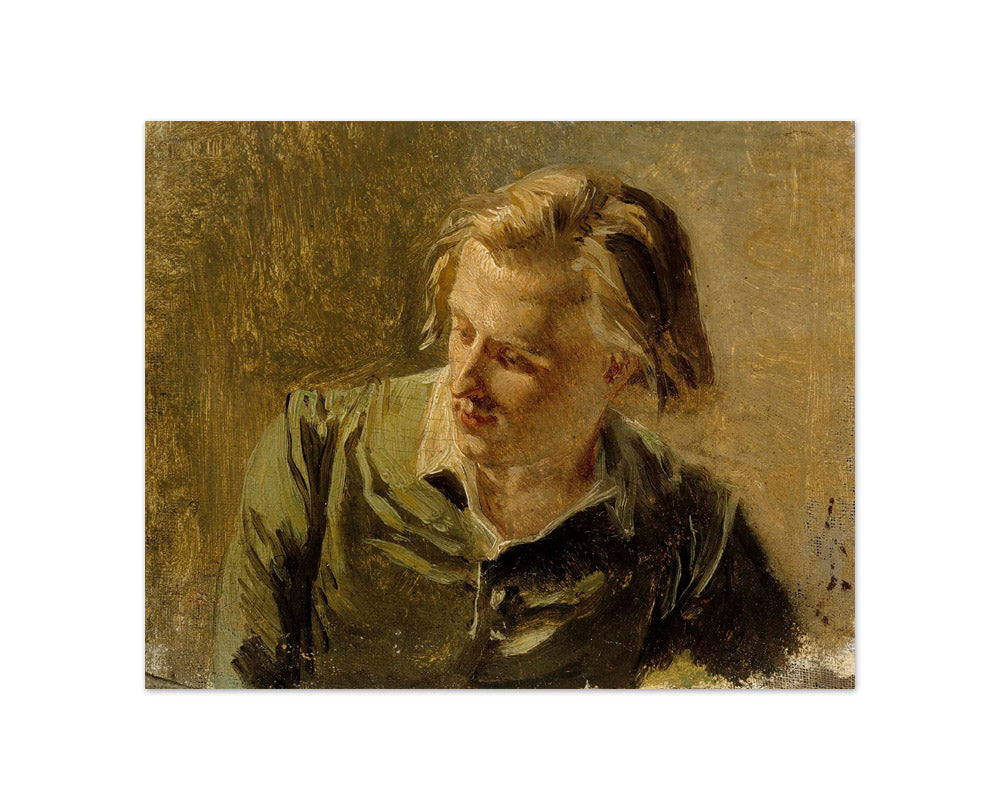 Albert Edelfelt - Portrait of a Young Man - Compact / Full Bleed / No Frame