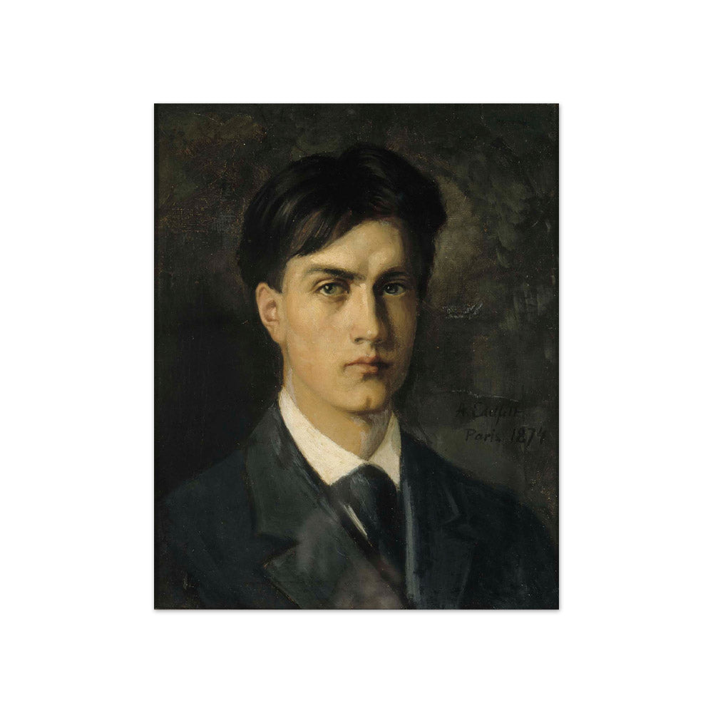 Albert Edelfelt - Self-Portrait - Compact / Full Bleed / No Frame
