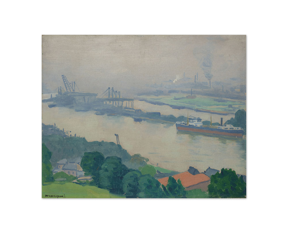 Albert Marquet - The Seine at Croisset - Compact / Full Bleed / No Frame