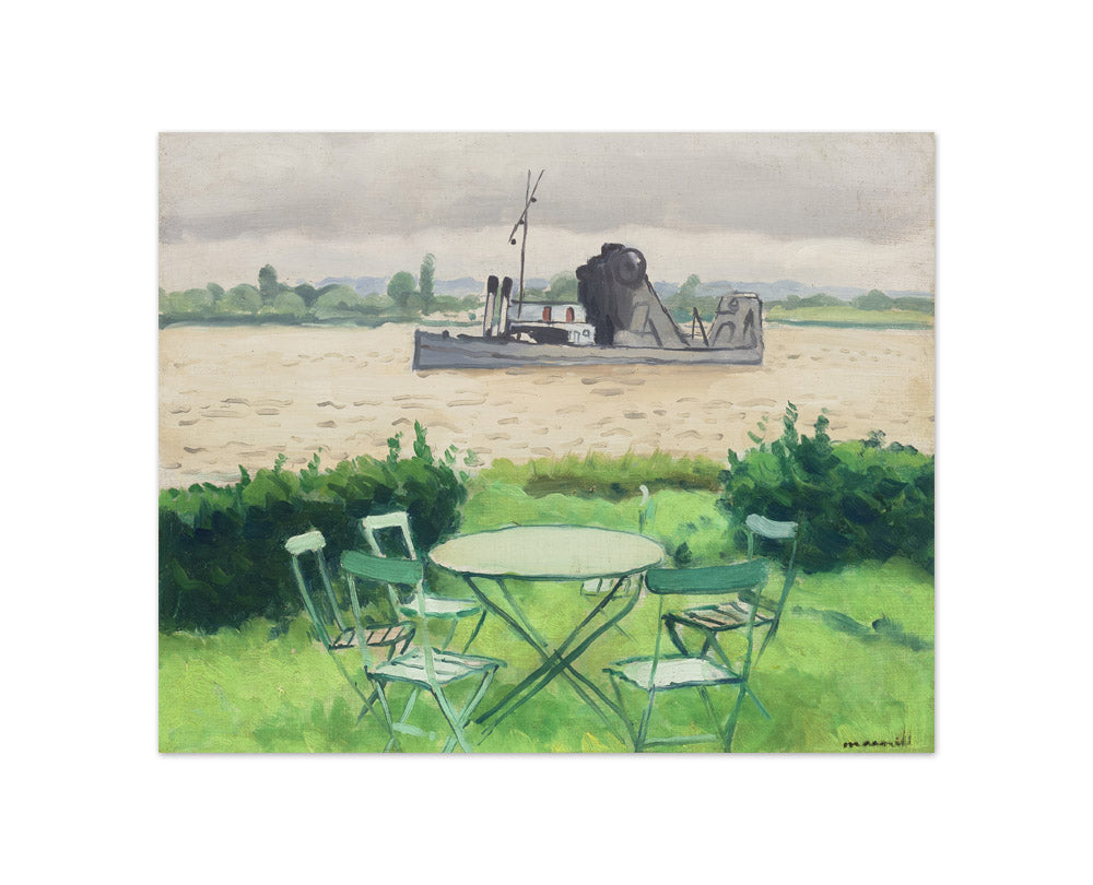 Albert Marquet - Terrace at Vieux Port - Compact / Full Bleed / No Frame