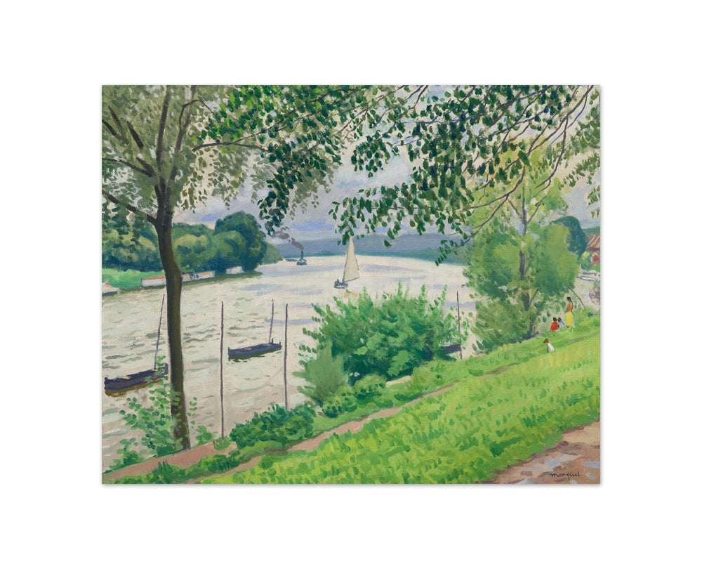 Albert Marquet - Triel on the Seine - Compact / Full Bleed / No Frame