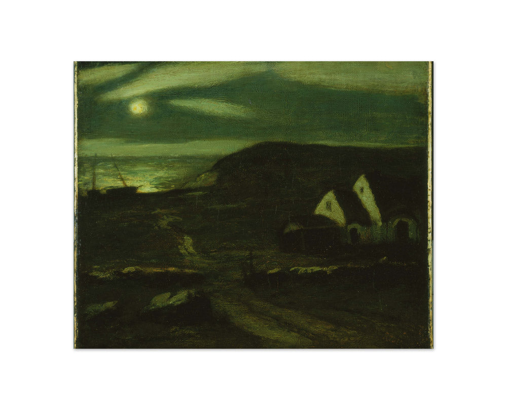 Albert Pinkham Ryder - Fisherman's Hut - Compact / Full Bleed / No Frame