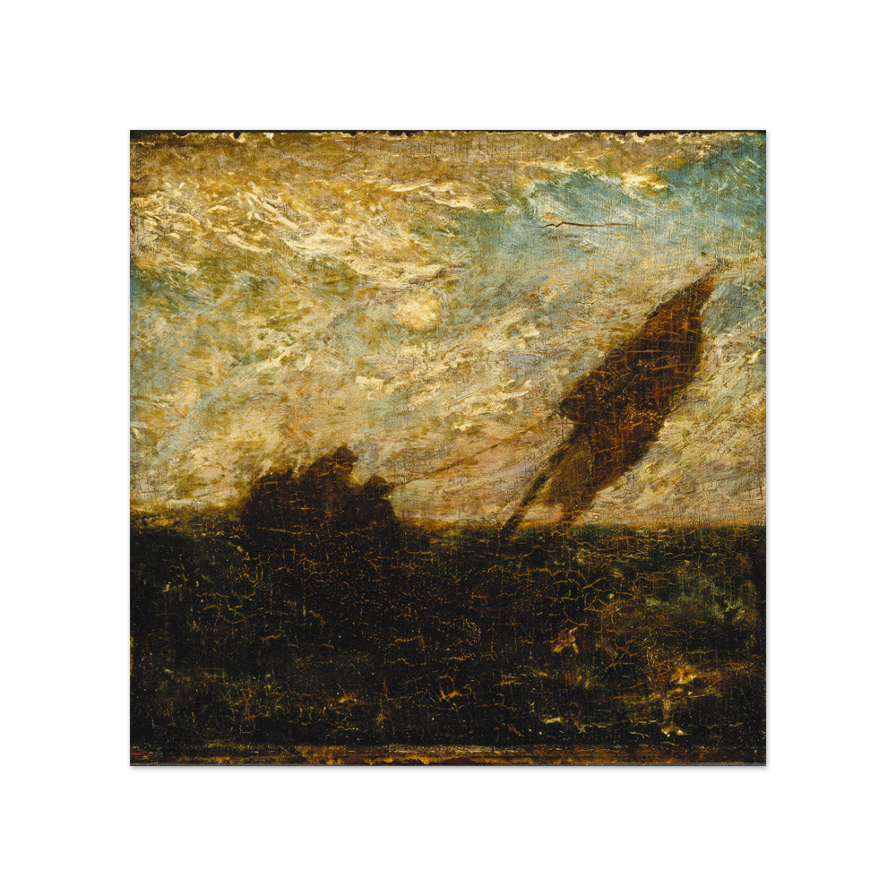 Albert Pinkham Ryder - The Waste of Waters is Their Field - Compact / Full Bleed / No Frame