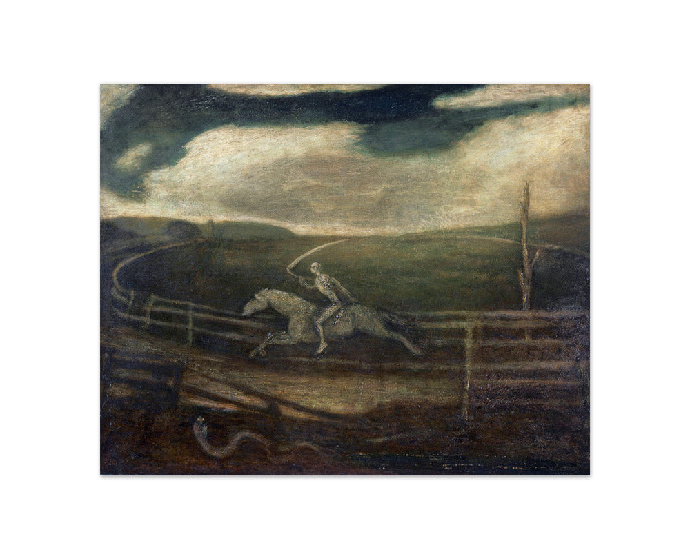 Albert Pinkham Ryder - The Race Track (Death on a Pale Horse) - Compact / Full Bleed / No Frame