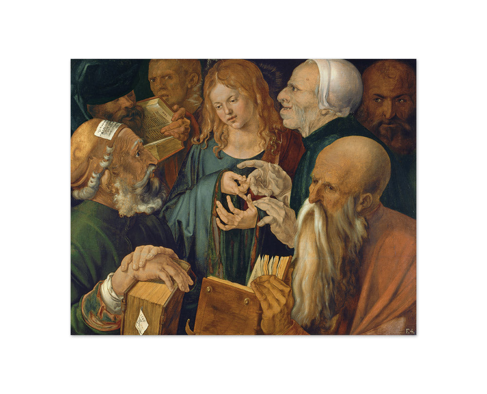 Albrecht Dürer - Christ Among the Doctors - Compact / Full Bleed / No Frame