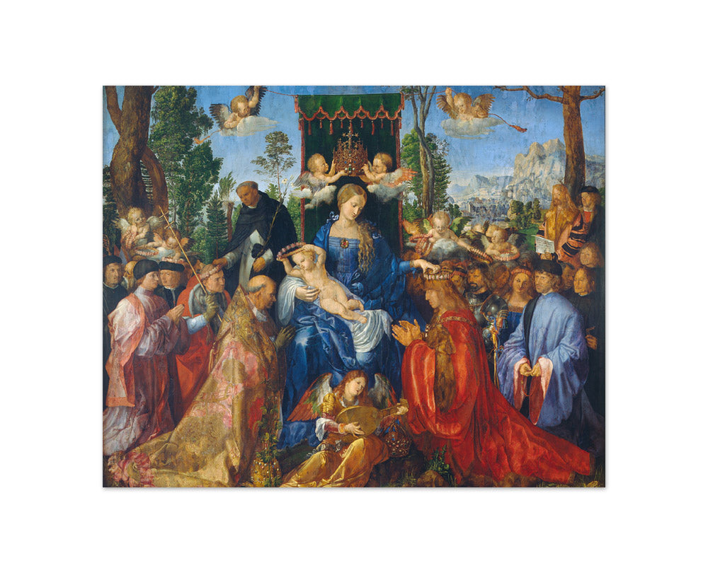 Albrecht Dürer - Feast of the Rosary - Compact / Full Bleed / No Frame
