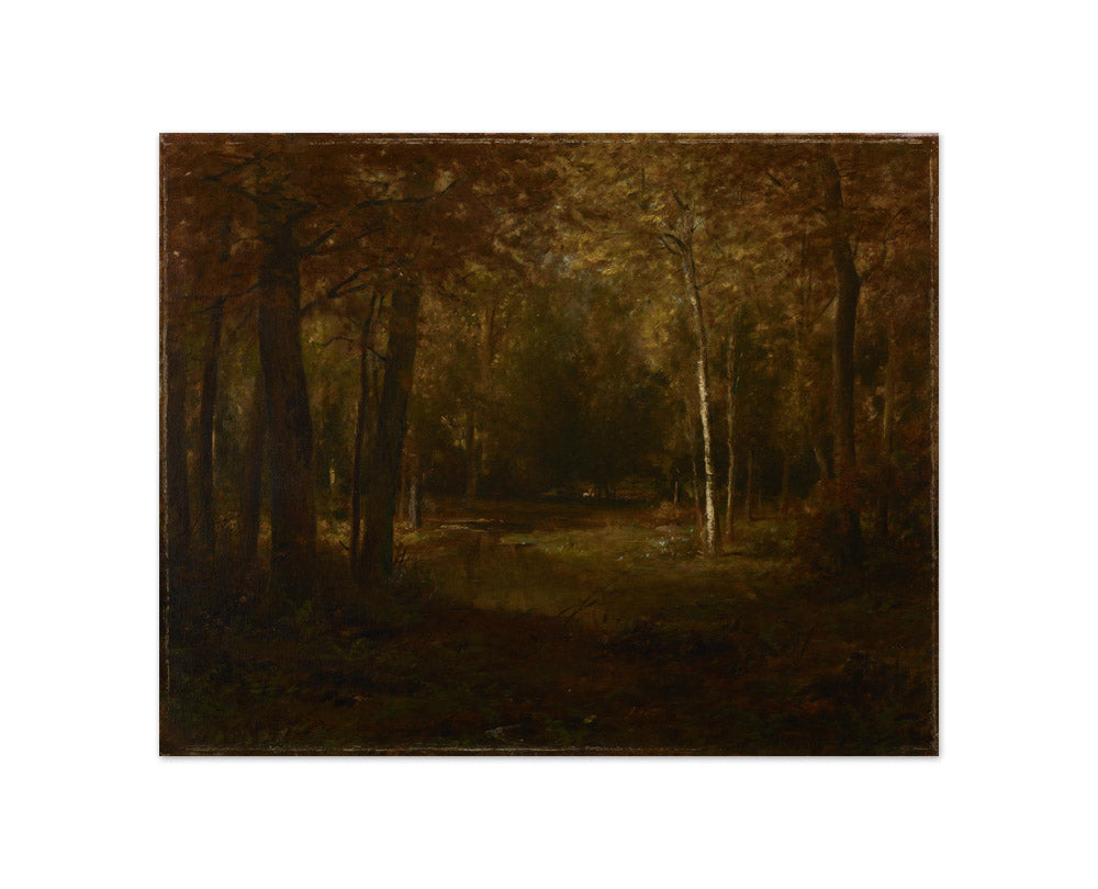 Alexander Helwig Wyant - Glade in Autumn - Compact / Full Bleed / No Frame