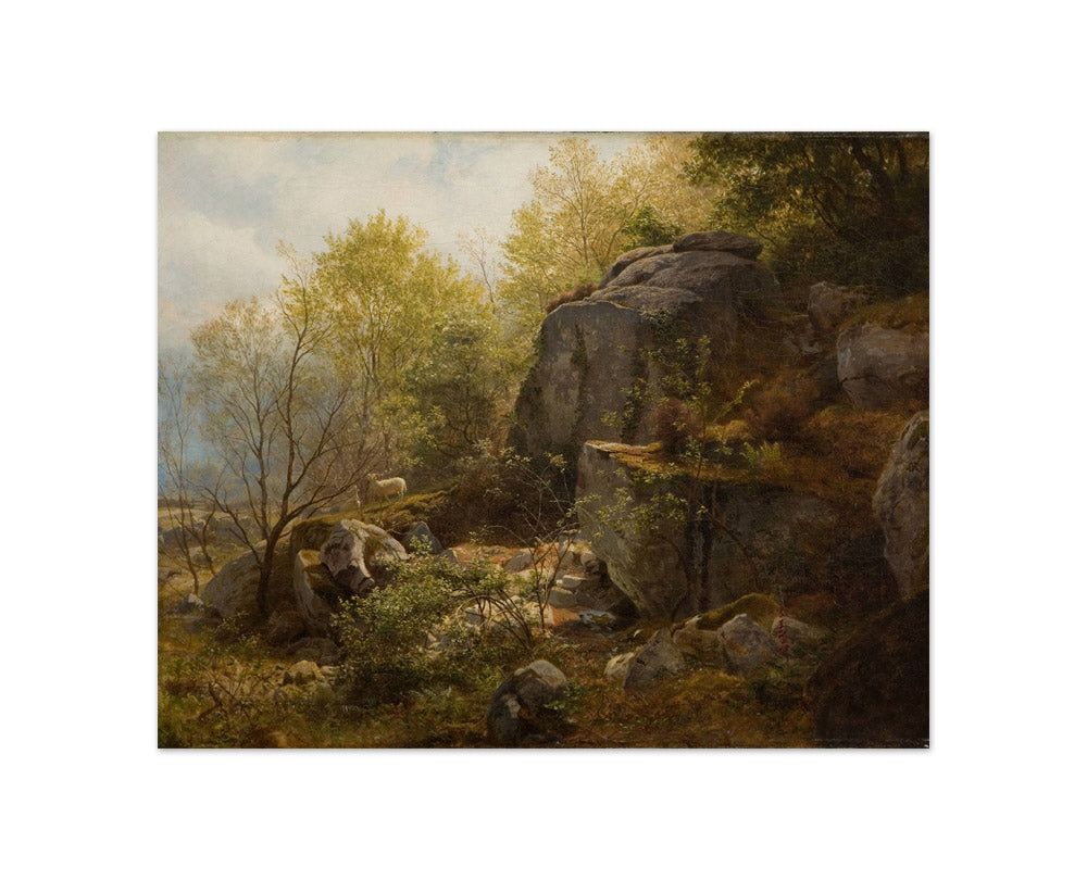 Alexander Helwig Wyant - Near Conway, North Wales - Compact / Full Bleed / No Frame