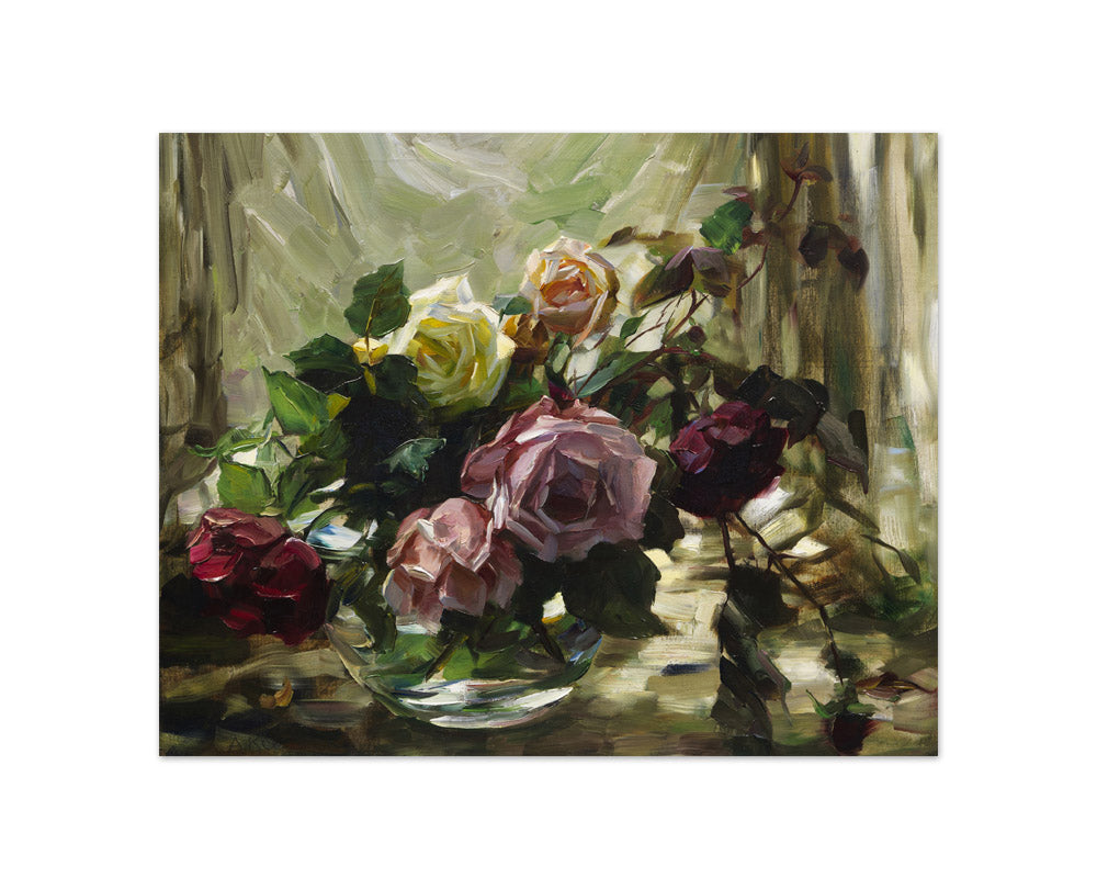 Alexander Koester - Roses on a Veil - Compact / Full Bleed / No Frame