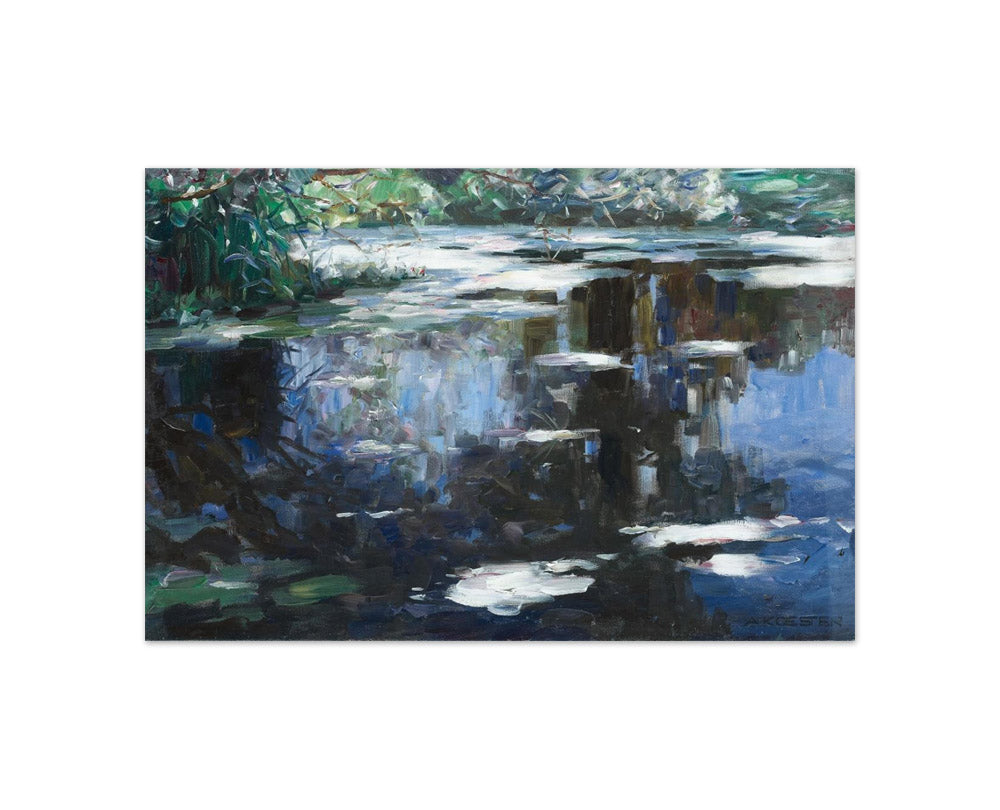 Alexander Koester - Water Lilies - Compact / Full Bleed / No Frame