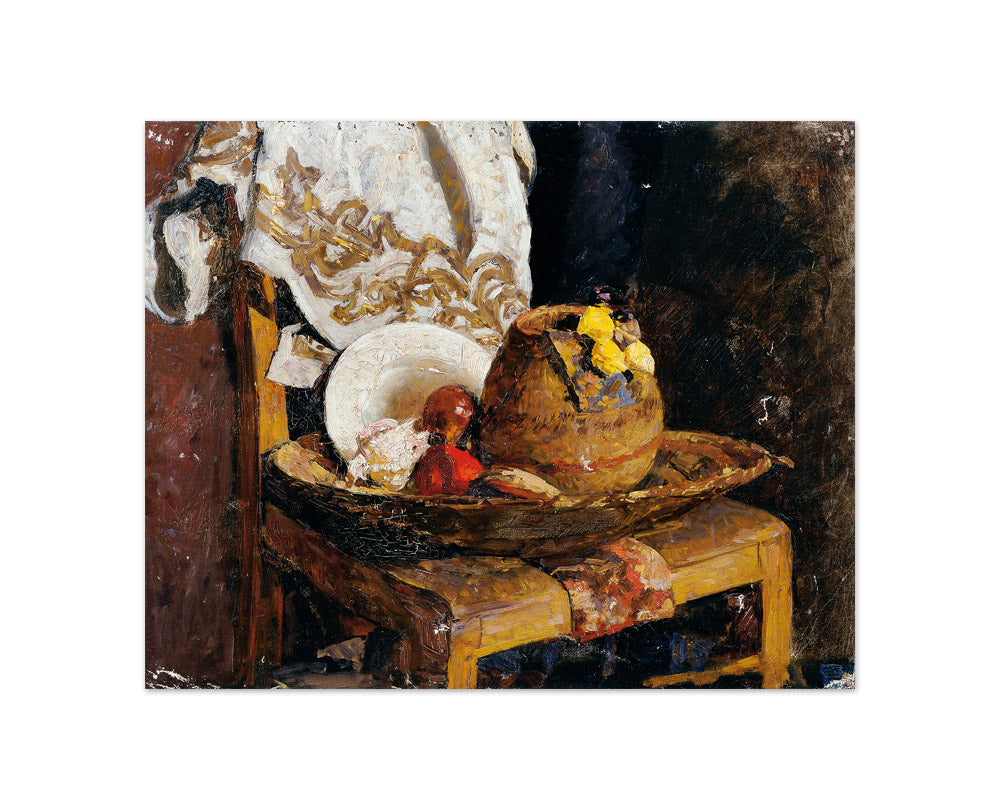 Alexander Rothaug - Still Life with Jug and Fruits - Compact / Full Bleed / No Frame