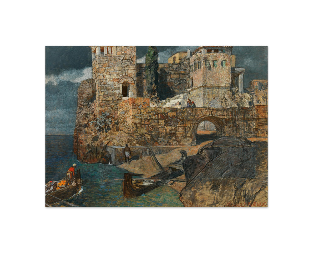 Alexander Rothaug - On the Spanish Coast in the Moorish Era - Compact / Full Bleed / No Frame