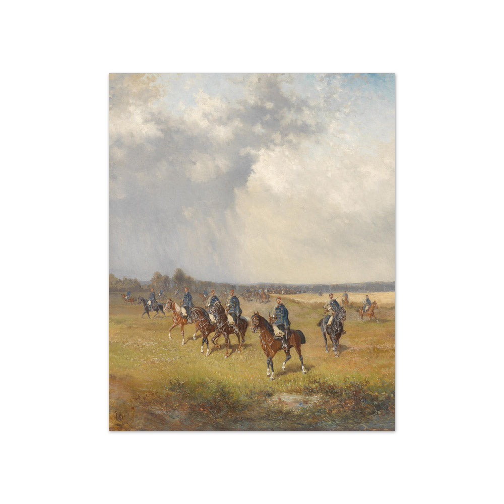 Alexander von Bensa - Hungarian Hussars - Compact / Full Bleed / No Frame