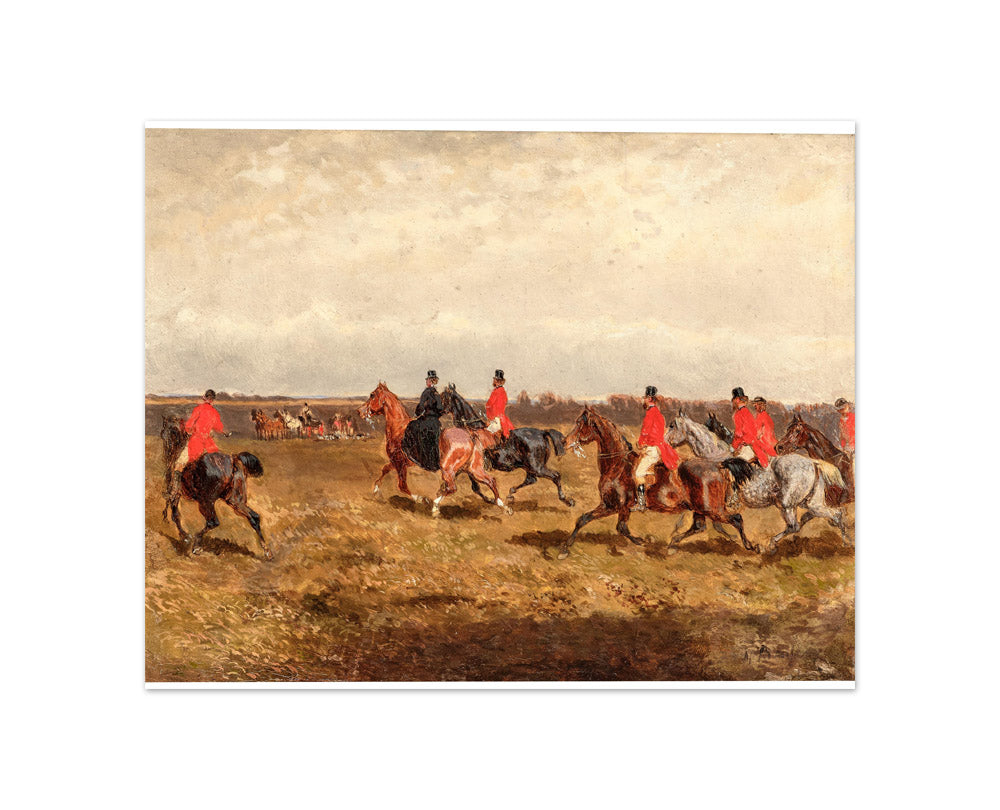 Alfred Steinacker - Fox Hunt - Compact / Full Bleed / No Frame
