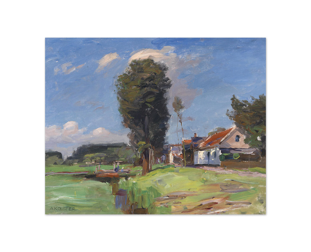 Alexander Köster - Canal in Holland - Compact / Full Bleed / No Frame