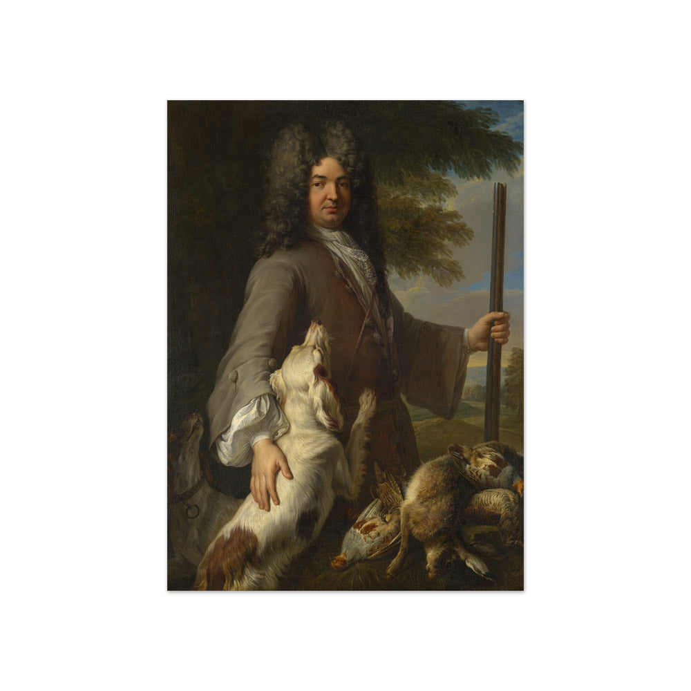 Alexandre François Desportes - Portrait of a Hunter - Compact / Full Bleed / No Frame