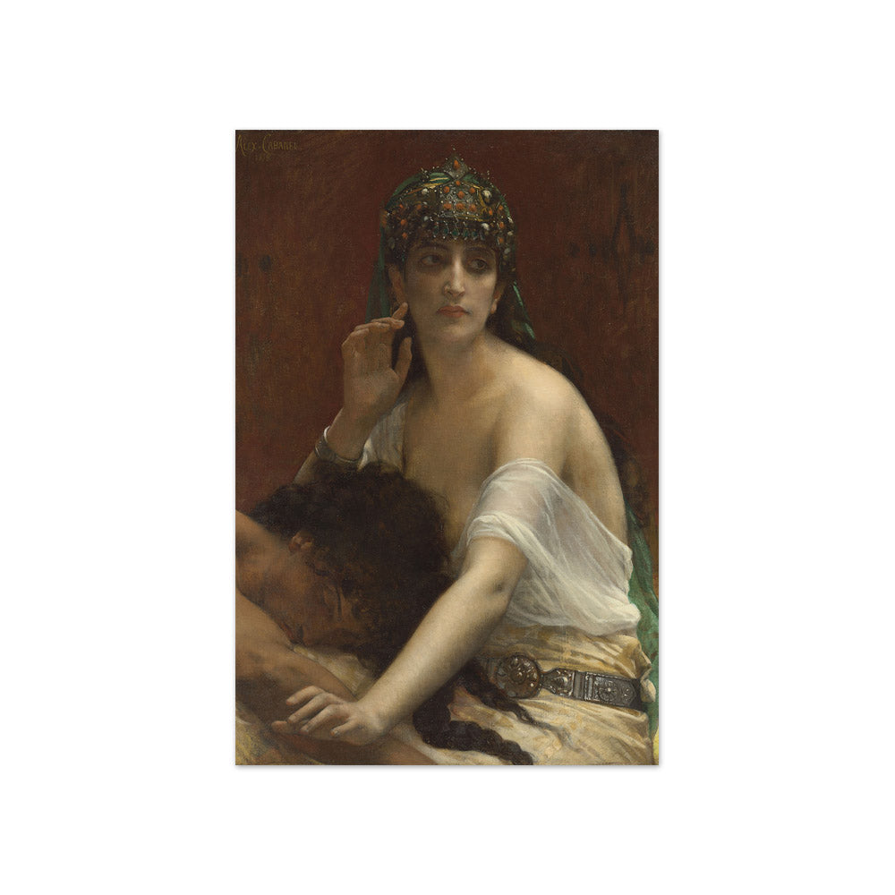 Alexandre Cabanel - Samson and Delilah - Compact / Full Bleed / No Frame