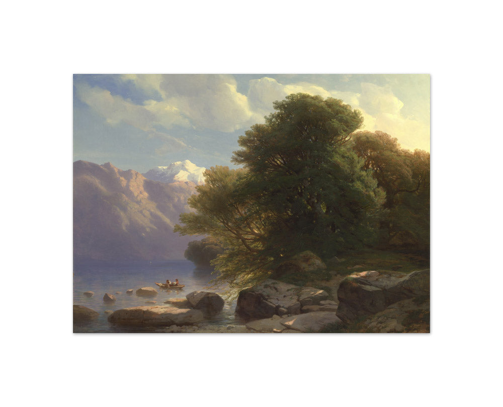Alexandre Calame - The Lake of Thun - Compact / Full Bleed / No Frame