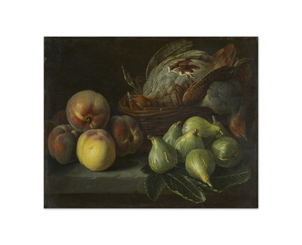 Alexandre François Desportes - Still Life with Figs - Compact / Full Bleed / No Frame