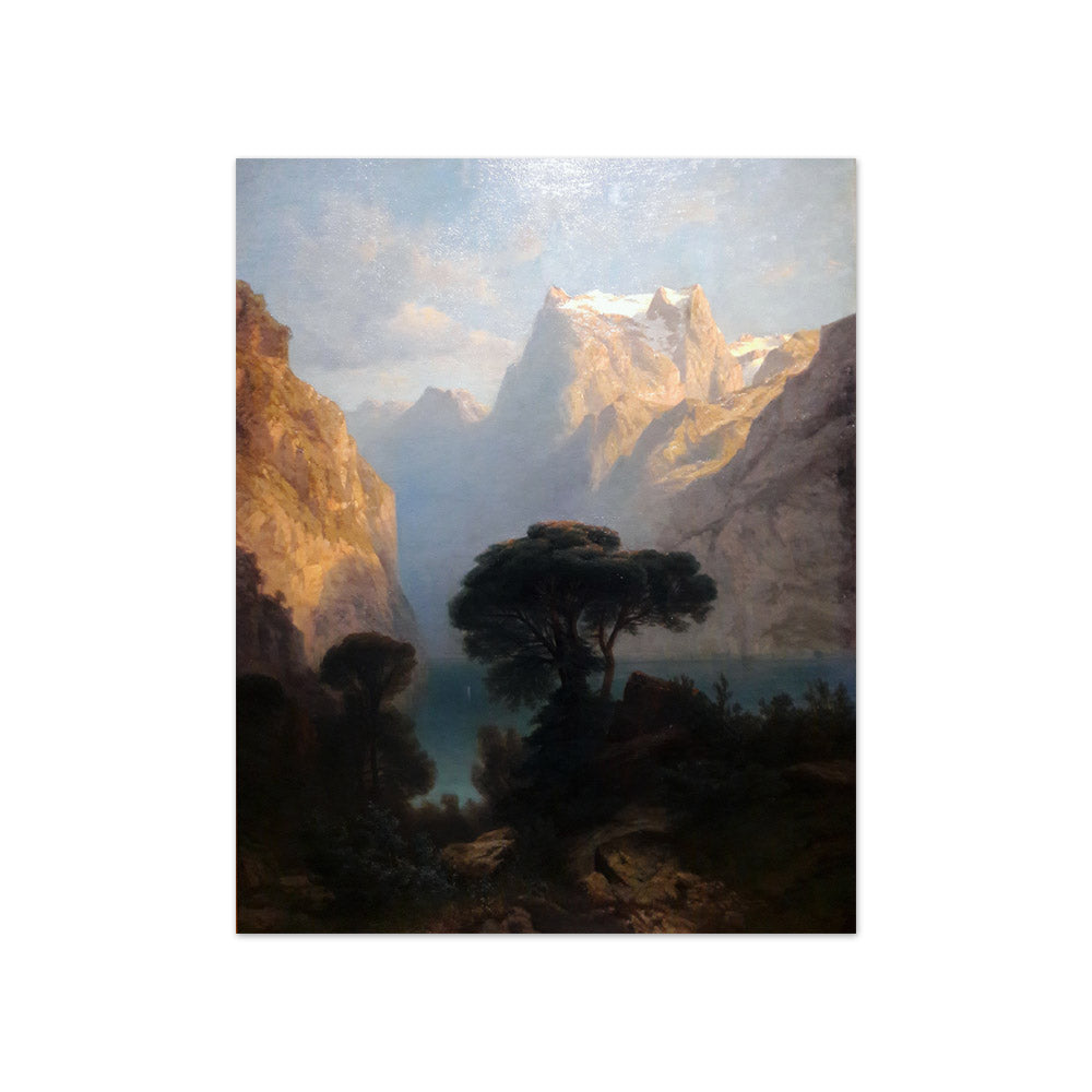 Alexandre Calame - Lake of the Four Cantons - Compact / Full Bleed / No Frame