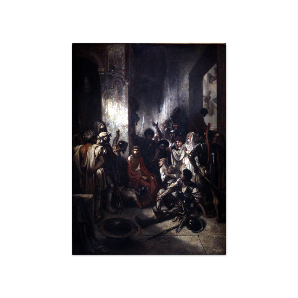 Alexandre-Gabriel Decamps - Christ at the Praetorium - Compact / Full Bleed / No Frame