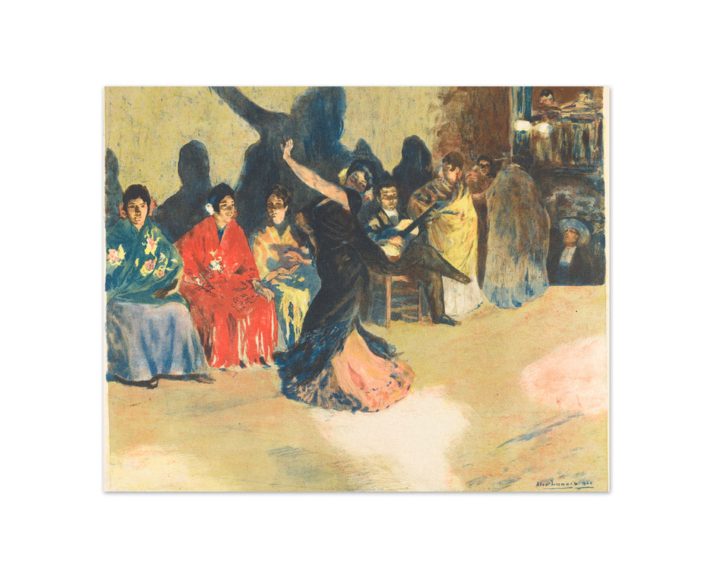 Alexandre Lunois - The Flamenco Dancers - Compact / Full Bleed / No Frame