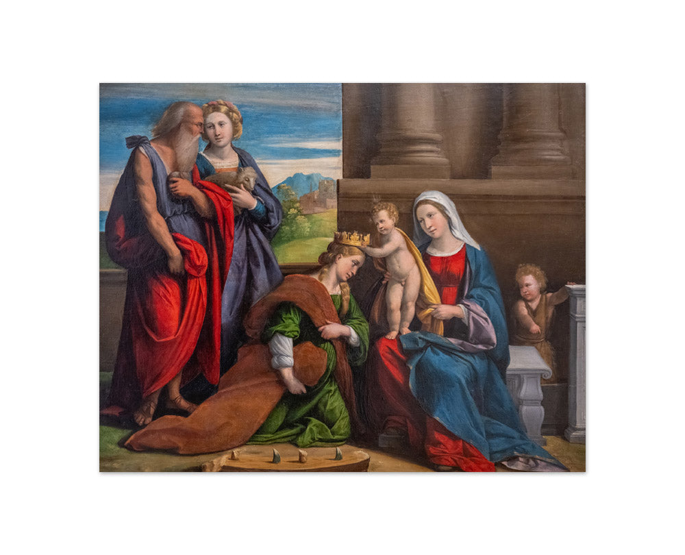 Garofalo - Coronation of Saint Catherine - Compact / Full Bleed / No Frame