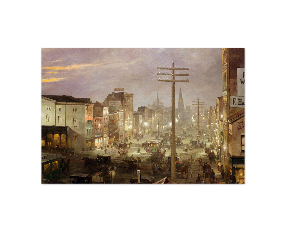 Theodor Groll - Washington Street, Indianapolis - Compact / Full Bleed / No Frame