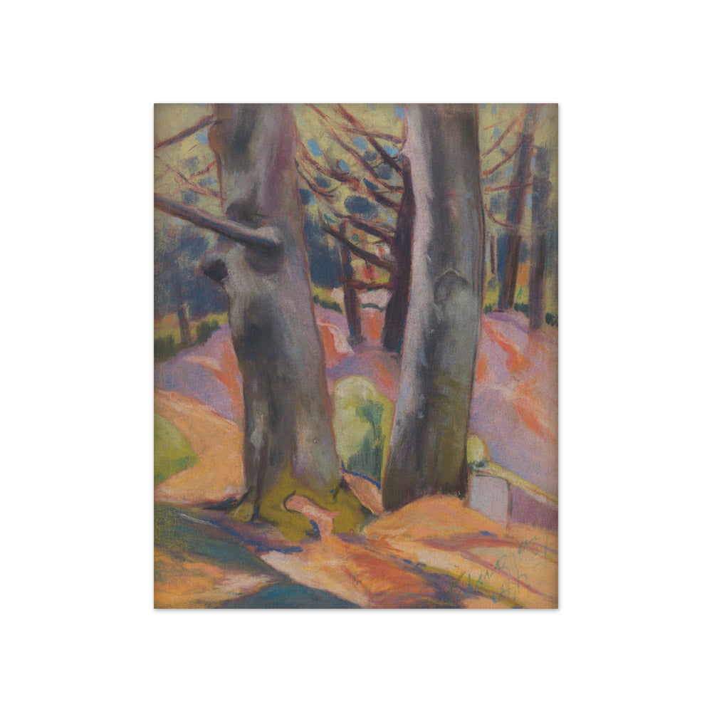 Zoltán Palugyay - Study of Trees - Compact / Full Bleed / No Frame