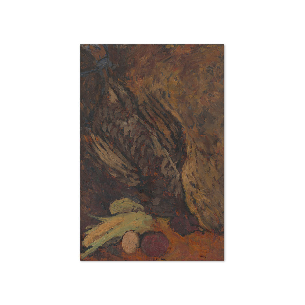 Zoltán Palugyay - Still Life with a Hen - Compact / Full Bleed / No Frame